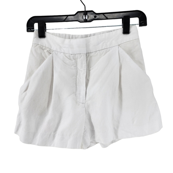 Wilfred Women's Fable Pleated Linen 3" Short - 0 - Picture 2 of 6